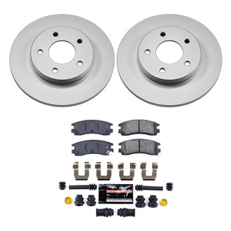 PowerStop® - Z23 Evolution Geomet® Plain Rear Brake Kit