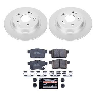 PowerStop® - Z23 Evolution Geomet® Plain Rear Brake Kit