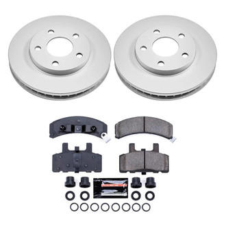 PowerStop® CPK3132-23 - Z23 Evolution Geomet® Plain Front Brake Kit