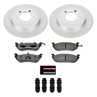 PowerStop® - Z36 Evolution Geomet® Plain Rear Brake Kit