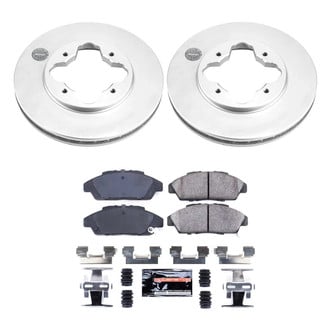 PowerStop® - Z23 Evolution Geomet® Plain Front Brake Kit