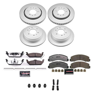 PowerStop® - Z36 Evolution Geomet® Plain Front and Rear Brake Kit