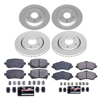 PowerStop® - Z23 Evolution Geomet® Plain Brake Kit