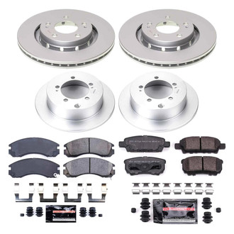 PowerStop® - Z23 Evolution Geomet® Plain Brake Kit