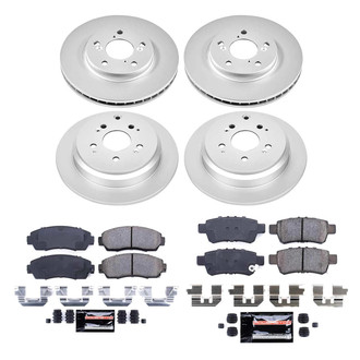 PowerStop® - Z23 Evolution Geomet® Plain Brake Kit