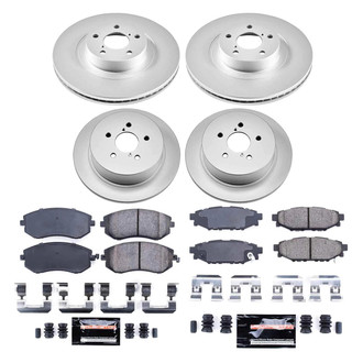 PowerStop® - Z23 Evolution Geomet® Plain Brake Kit