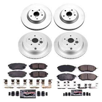 PowerStop® - Evolution Geomet Z23 Plain Brake Kit