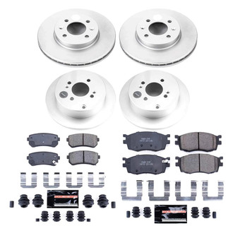 PowerStop® - Z23 Evolution Geomet® Plain Brake Kit