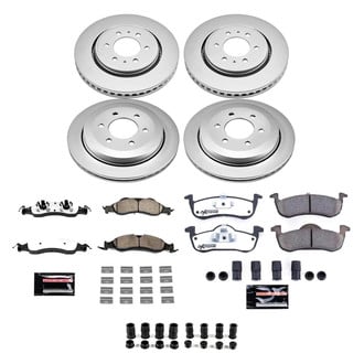 PowerStop® - Z36 Evolution Geomet® Plain Front and Rear Brake Kit