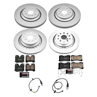 PowerStop® - Z23 Evolution Geomet® Plain Front and Rear Brake Kit