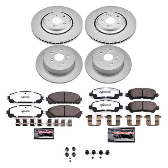 PowerStop® - Z36 Evolution Geomet® Plain Brake Kit