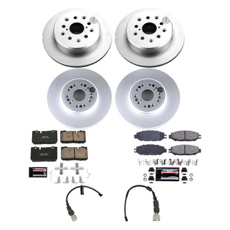 PowerStop® - Z23 Evolution Geomet® Plain Brake Kit