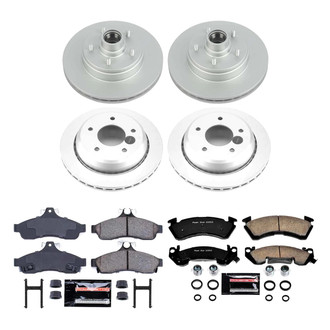PowerStop® - Z23 Evolution Geomet® Plain Brake Kit