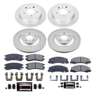 PowerStop® - Z23 Evolution Geomet® Plain Front and Rear Brake Kit