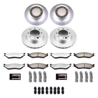 PowerStop® - Z36 Evolution Geomet® Plain Front and Rear Brake Kit