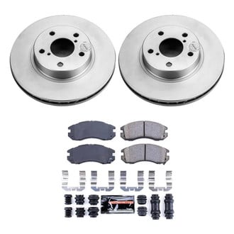 PowerStop® - Z23 Evolution Geomet® Plain Front Brake Kit