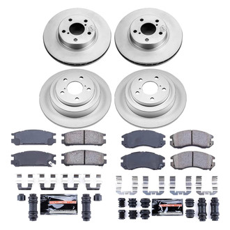 PowerStop® - Z23 Evolution Geomet® Plain Brake Kit