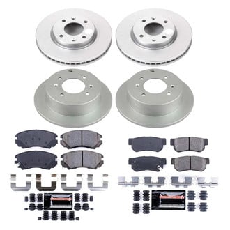 PowerStop® - Z23 Evolution Geomet® Plain Brake Kit