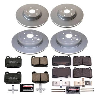 PowerStop® - Z23 Evolution Geomet® Plain Brake Kit