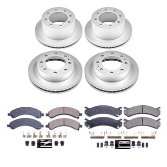 PowerStop® - Z23 Evolution Geomet® Plain Front and Rear Brake Kit