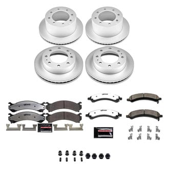 PowerStop® - Z36 Evolution Geomet® Plain Front and Rear Brake Kit