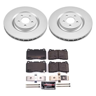 PowerStop® - Z23 Evolution Geomet® Plain Front Brake Kit