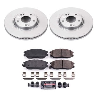 PowerStop® - Z23 Evolution Geomet® Plain Front Brake Kit