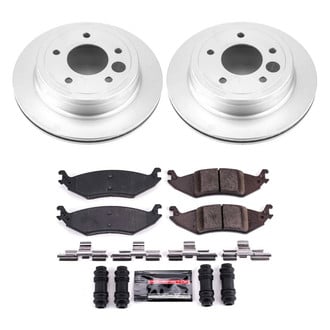 PowerStop® - Z23 Evolution Geomet® Plain Rear Brake Kit