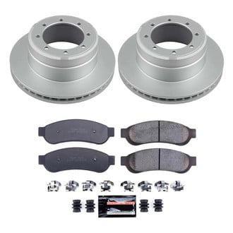 PowerStop® - Z23 Evolution Geomet® Plain Rear Brake Kit