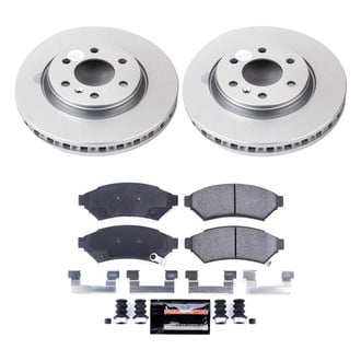 PowerStop® - Z23 Evolution Geomet® Plain Front Brake Kit