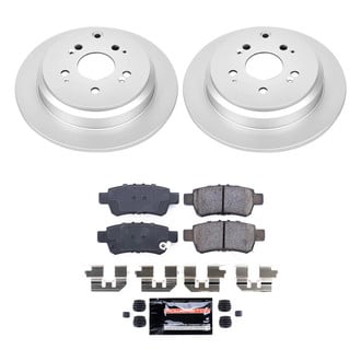 PowerStop® - Z23 Evolution Geomet® Plain Rear Brake Kit