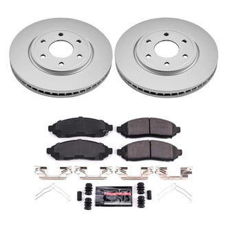 PowerStop® - Z23 Evolution Geomet® Plain Front Brake Kit