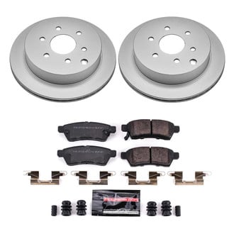 PowerStop® - Z23 Evolution Geomet® Plain Rear Brake Kit
