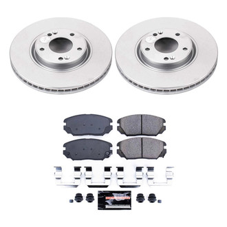 PowerStop® - Z23 Evolution Geomet® Plain Front Brake Kit