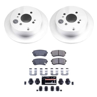 PowerStop® - Z23 Evolution Geomet® Plain Rear Brake Kit