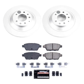 PowerStop® - Z23 Evolution Geomet® Plain Rear Brake Kit