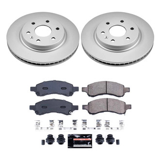 PowerStop® CPK4657-23 - Z23 Evolution Geomet® Plain Front Brake Kit