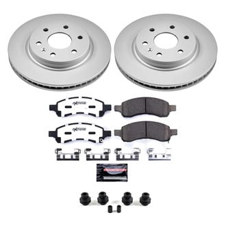 PowerStop® CPK4657-36 - Z36 Evolution Geomet® Plain Front Brake Kit