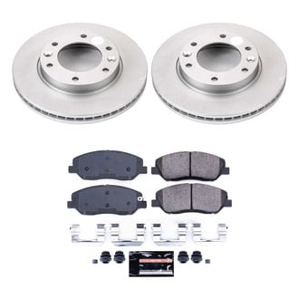 PowerStop® - Z23 Evolution Geomet® Plain Front Brake Kit