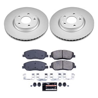 PowerStop® - Z23 Evolution Geomet® Plain Front Brake Kit