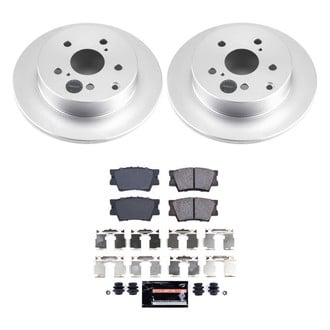 PowerStop® - Z23 Evolution Geomet® Plain Rear Brake Kit