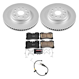 PowerStop® - Z23 Evolution Geomet® Plain Front Brake Kit