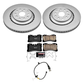 PowerStop® - Z23 Evolution Geomet® Plain Front Brake Kit