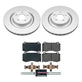 PowerStop® - Z23 Evolution Geomet® Plain Front Brake Kit