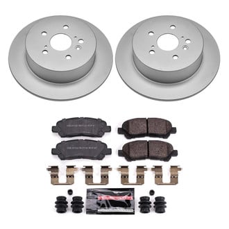 PowerStop® - Z23 Evolution Geomet® Plain Rear Brake Kit