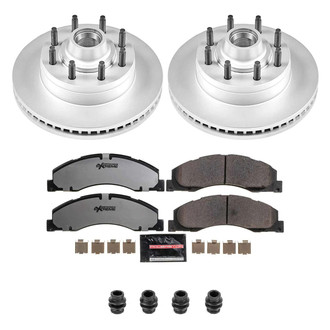 PowerStop® - Z36 Evolution Geomet® Plain Front Brake Kit