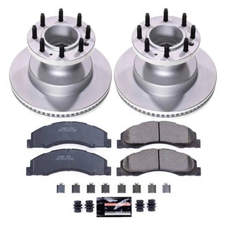 PowerStop® - Z23 Evolution Geomet® Plain Front Brake Kit