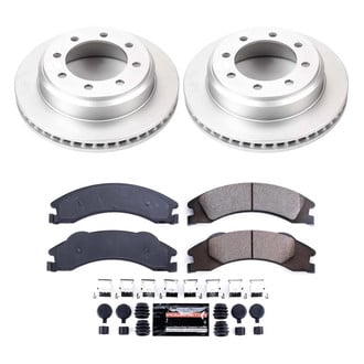 PowerStop® - Z23 Evolution Geomet® Plain Rear Brake Kit