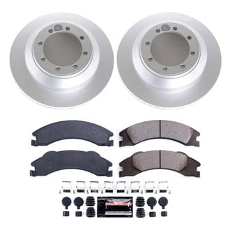 PowerStop® - Z23 Evolution Geomet® Plain Rear Brake Kit