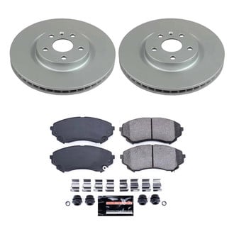 PowerStop® - Z23 Evolution Geomet® Plain Front Brake Kit